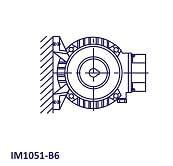 B6 Foot Mounted Motor Code & Position
